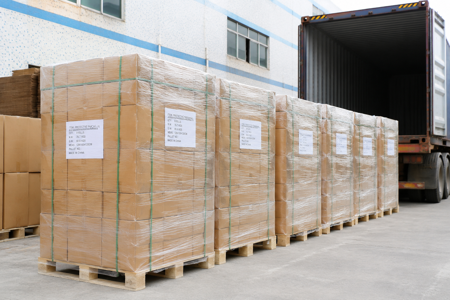 Palletizing Packaging Materials for Export: Best Practices for overseas packaging buyers