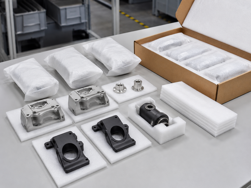 Industrial Parts Packaging Guide: Cushioning, Surface Protection, and Export Carton Support for overseas packaging buyers