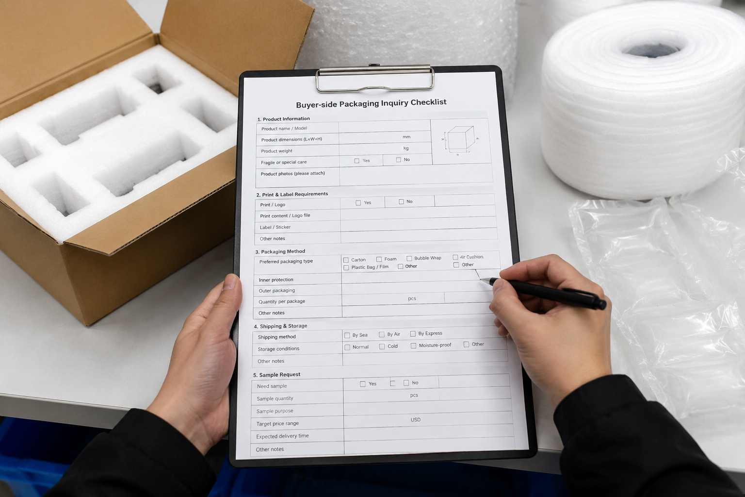 Packaging Supplier Communication Guide: From Inquiry to Shipment for overseas packaging buyers