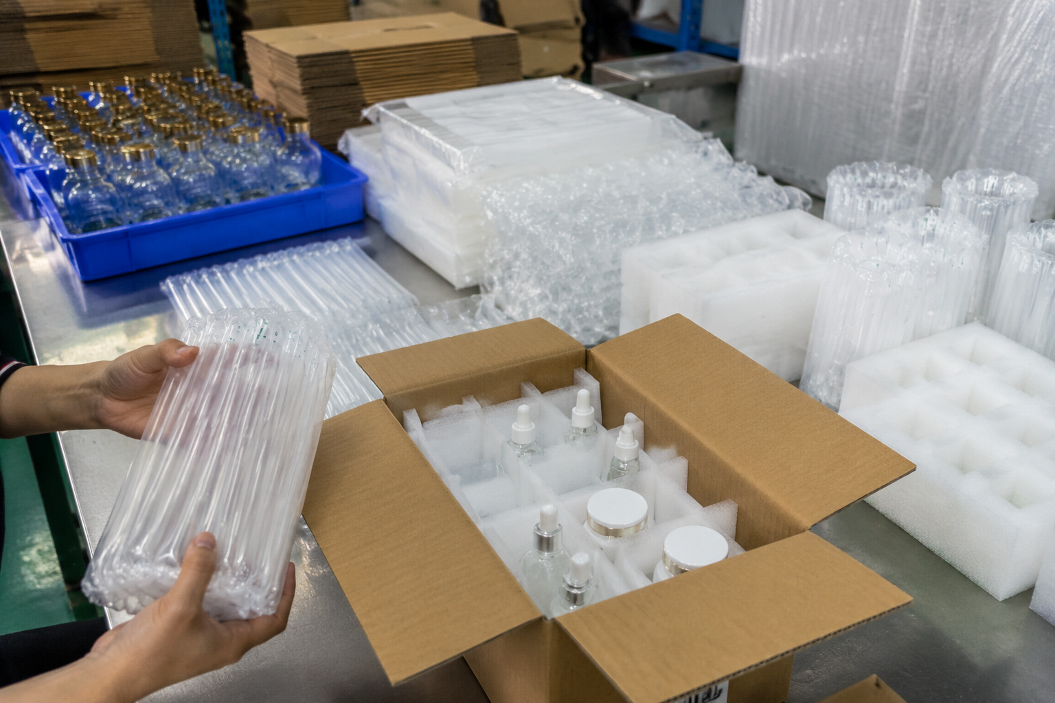 Custom Protective Packaging for Electronics, Instruments, Glassware, and Precision Products for overseas packaging buyers