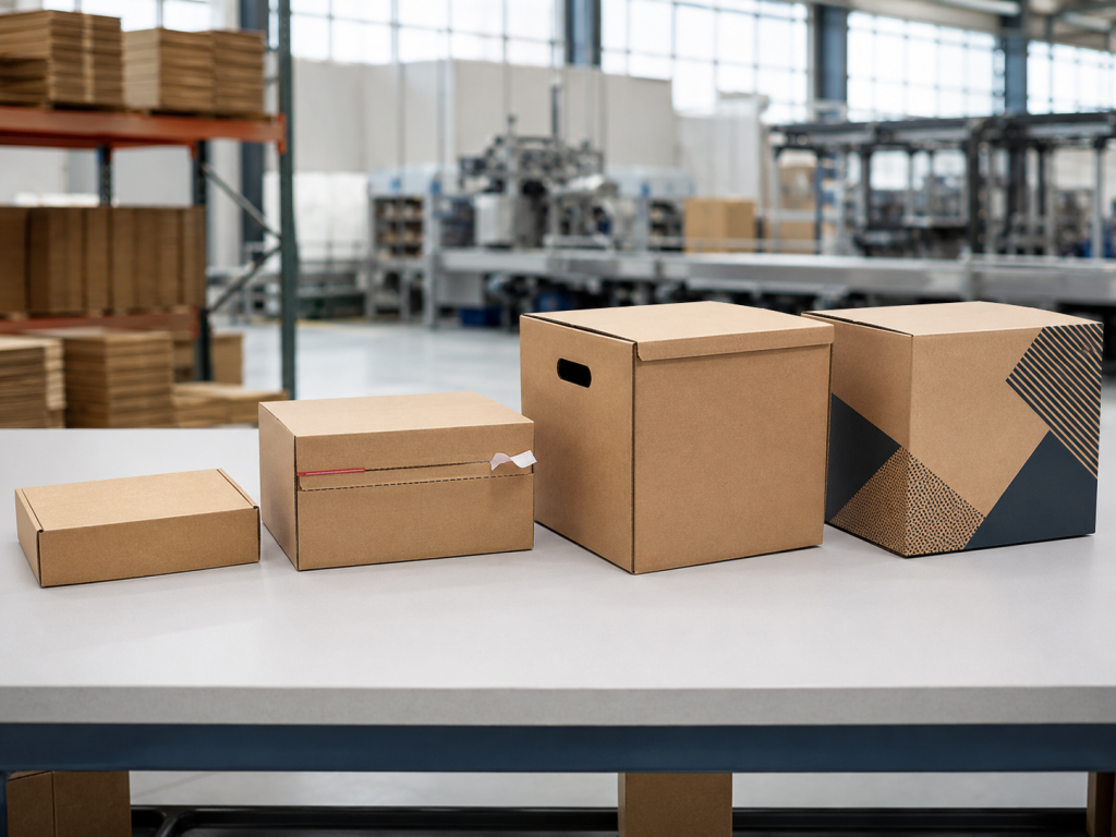 Corrugated Boxes Guide: Custom, Postal, Zipper, Moving, and Printed Shipping Boxes for overseas packaging buyers